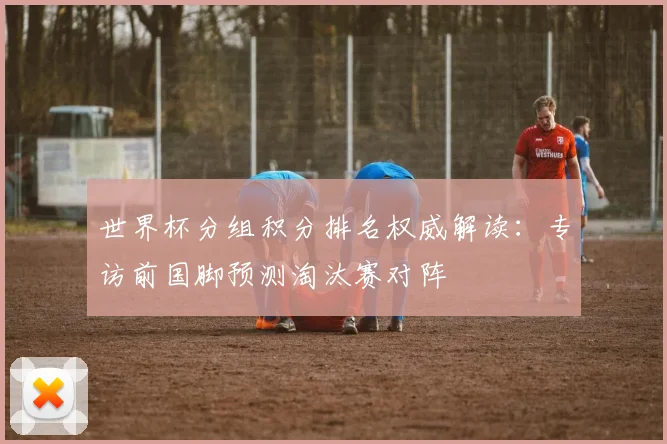 世界杯分组积分排名权威解读：专访前国脚预测淘汰赛对阵
